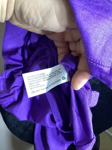 Ava & Viv Dark Purple Women's T-Shirt Size 3X