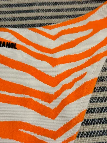 Triangl Maia  Bikini - Orange Zebra