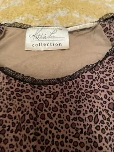90’s Cheetah Print Shirt Multi