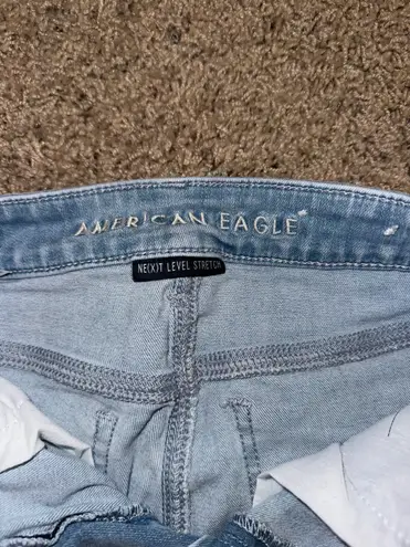 American Eagle Blue Skinny Jeans