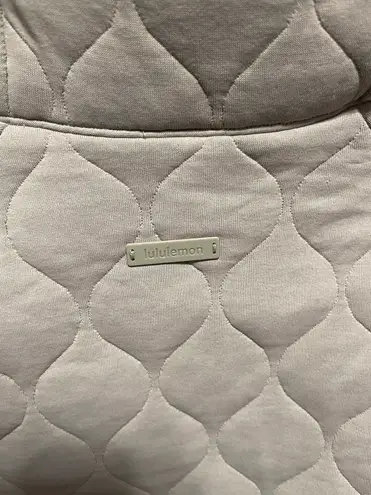 Lululemon Scuba Oversized Quilted Half Zip