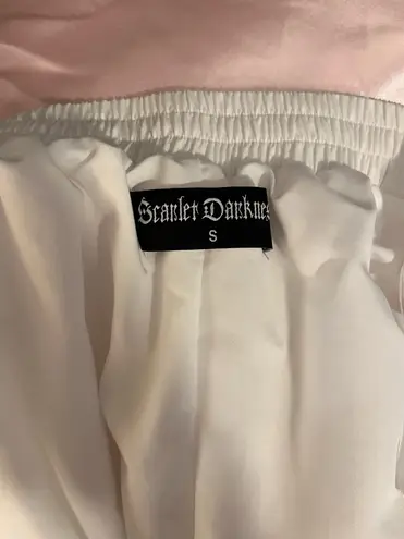 Scarlett Darkness Scarlet Darkness White Maxi Skirt – Flowy Cottagecore A-Line (Size S)