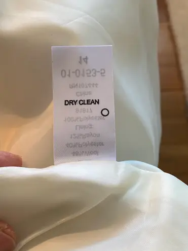 Jessica London Winter White Wool Coat 14