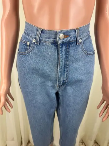 Newport News Vintage Jeanology High Rise Cropped Capri Frayed Hem Denim Jeans 10