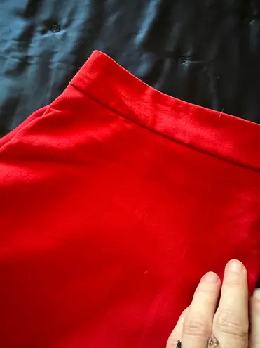 Red Skort Size L