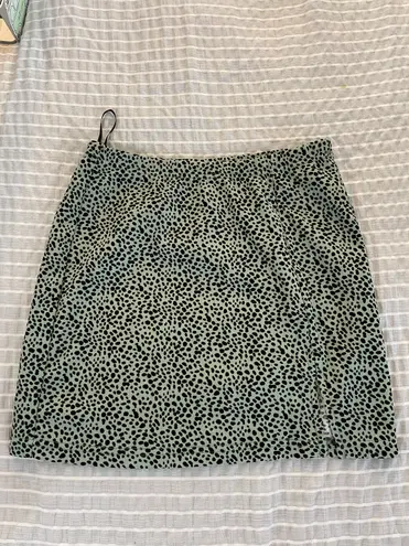 The Copper Closet Green Skirt