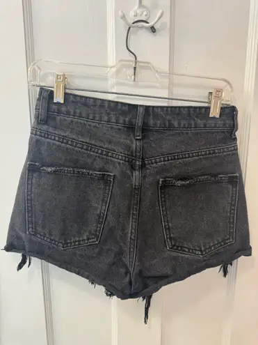 Adika  Shorts Denim Black