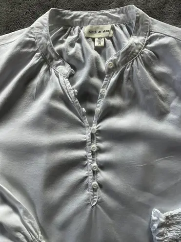 Cloth & Stone Long Sleeve Raglan Blouse Size Small thumbnail 2