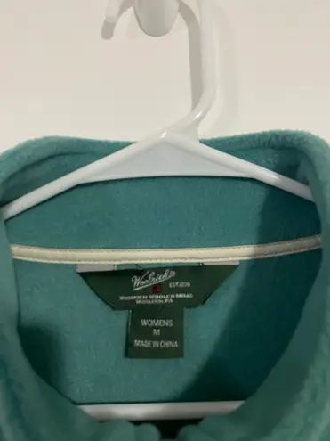 Woolrich Green Fleece Vest