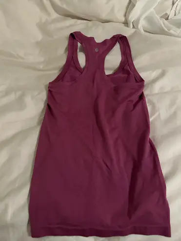 Lululemon Purple Racer Back Tank