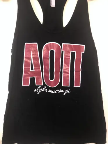 American Apparel Alpha Omicron Pi Tank Top 