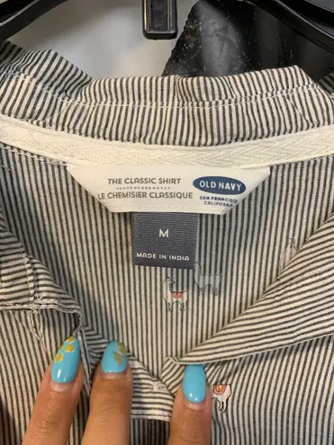 Old Navy Llama Print Button Down - Image 4