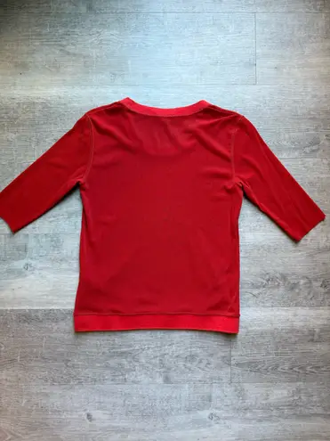 Vivienne Tam Micro Mesh Short Sleeves Top Size P Burnt Orange