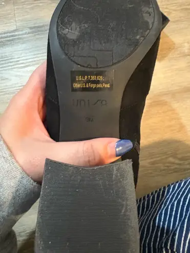 Unisa  Black Sock Booties 9 thumbnail 3