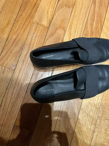 via spiga Tyson Slip On Sneaker Casual Leather Fashion Sneakers flats loafers moccasins minimalist