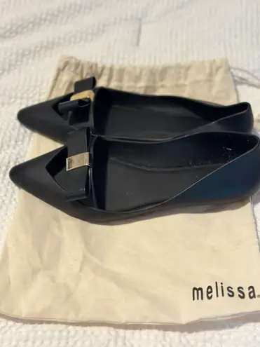 Melissa Black Ballet Flats