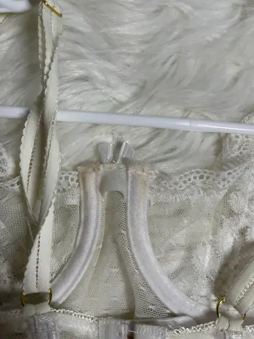 Angelic White Fairy Core Lace Corset Size S