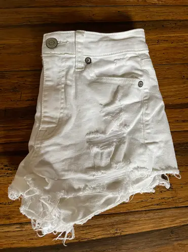 Aeropostale Aero White Jean Shorts