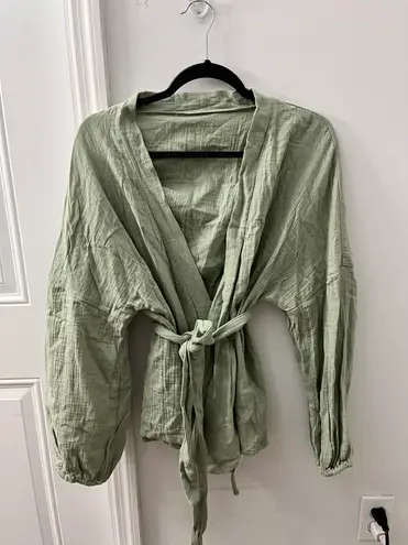 Revolve Commense Two Piece Sage Green Set - Image 2