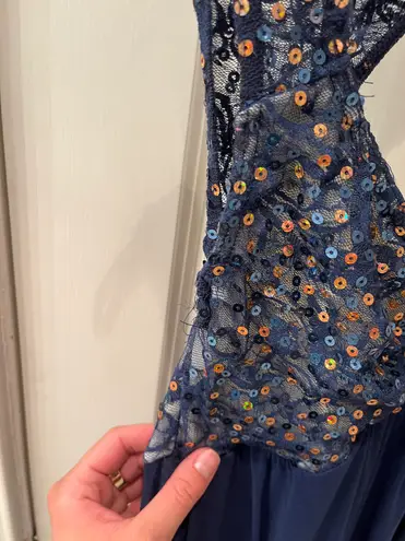 Lyrical Dance Costume Navy Blue Size XS