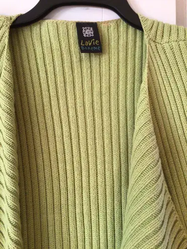 LAVIE BOHEME CARDIGAN Green Size M