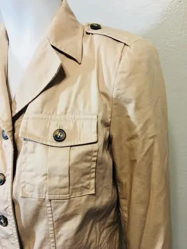 Apostrophe Sz 4 Coat Brown Beige Utility Jacket