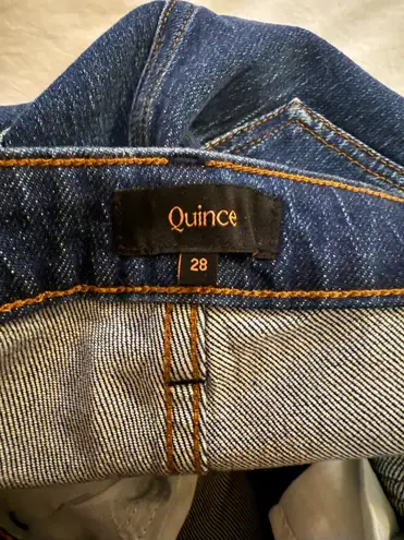 Quince BRAND NEW Dark Blue Straight Jeans