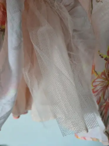 Mika & Gala Floral Puff Sleeve Mini Dress