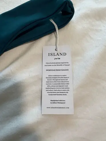 Island Swim Bikini Bottom Green Size M