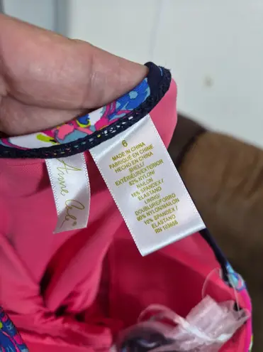 Anne cole Floral One Piece Swimsuit 6