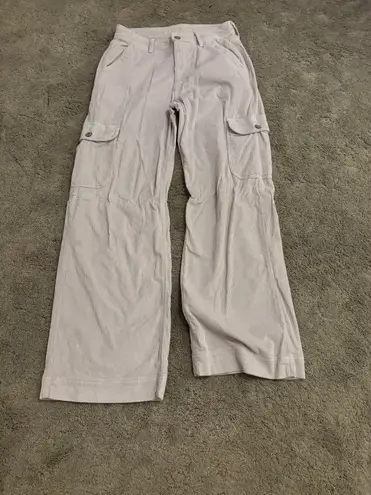 American Eagle purple corduroy cargo pants