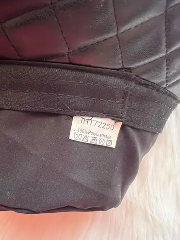 Quilted Bucket Hat Black