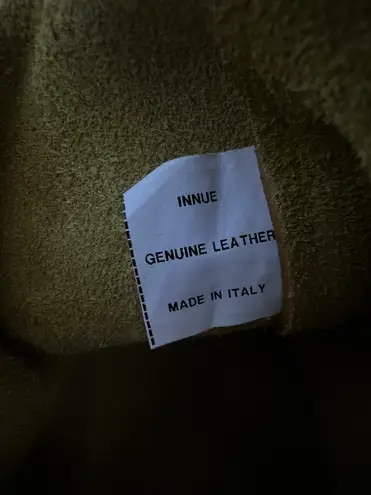 Innue Designer Tote Bag Purse Leather Made Italy New Multi