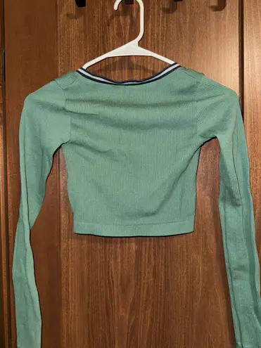 Out From Under Urban Outfitters Cropped Long Sleeve