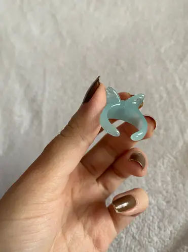 Altar'd State NWOT altar d’state turquoise resin butterfly ring