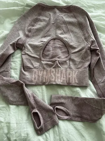 Gymshark Cropped Long Sleeve Top