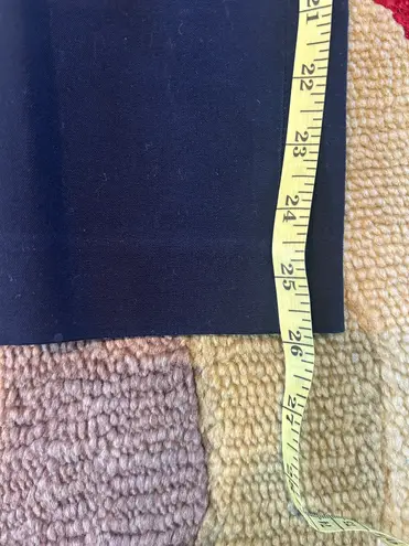 Babaton NWT Aritzia Elliott Low Rise Slim Leg Ankle Trouser Pants Navy Blue 2