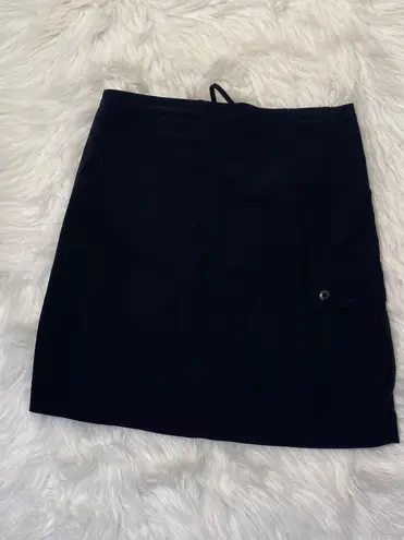 Patagonia Sports Black Mini Skirt Skort