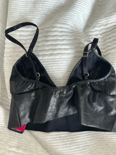 Commando Faux Leather Bralette