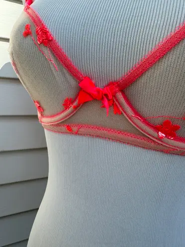 Savage X Fenty Cherry Bra 34C