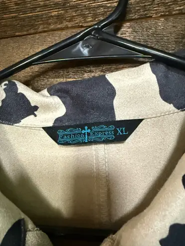 Cow print Romper Multiple Size XL