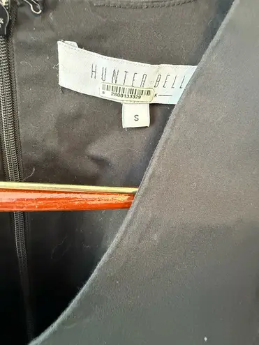 Hunter Bell Women's Maya Puff-Sleeve Eyelet Mini Dress Size S