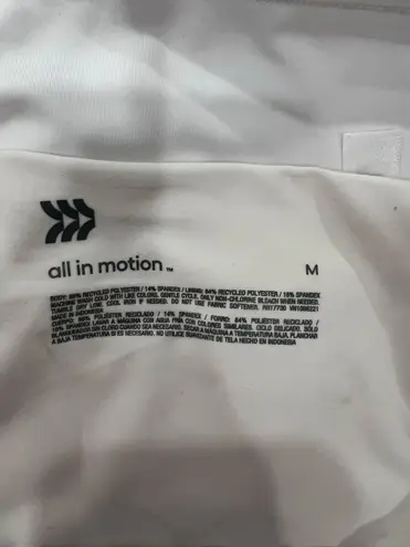 All In Motion White Golf / Tennis Skirt