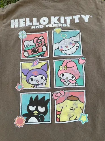 Sanrio Hello Kitty and friends Photo Booth collage graphic tee