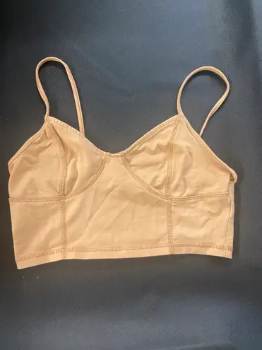 Forever 21 Tan Workout Top