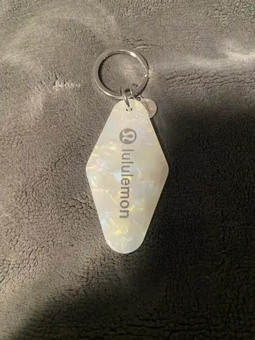 Lululemon Diamond Shaped Hotel Keychain