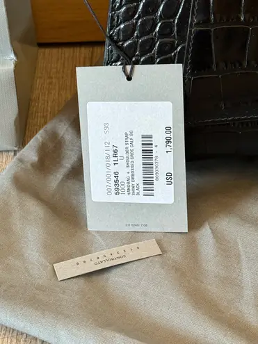 Balenciaga Crocodile Hourglass Small Handbag