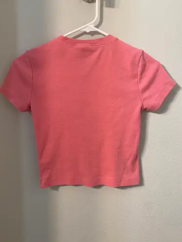 Nordstrom Pink Crop Top