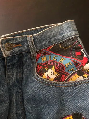 Disney Vintage Mickey Mouse 90s Denim Jeans