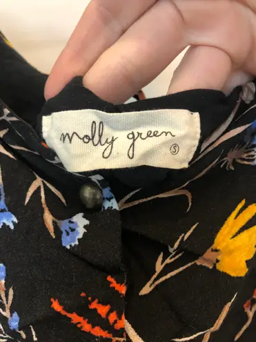 Molly green Floral Dress